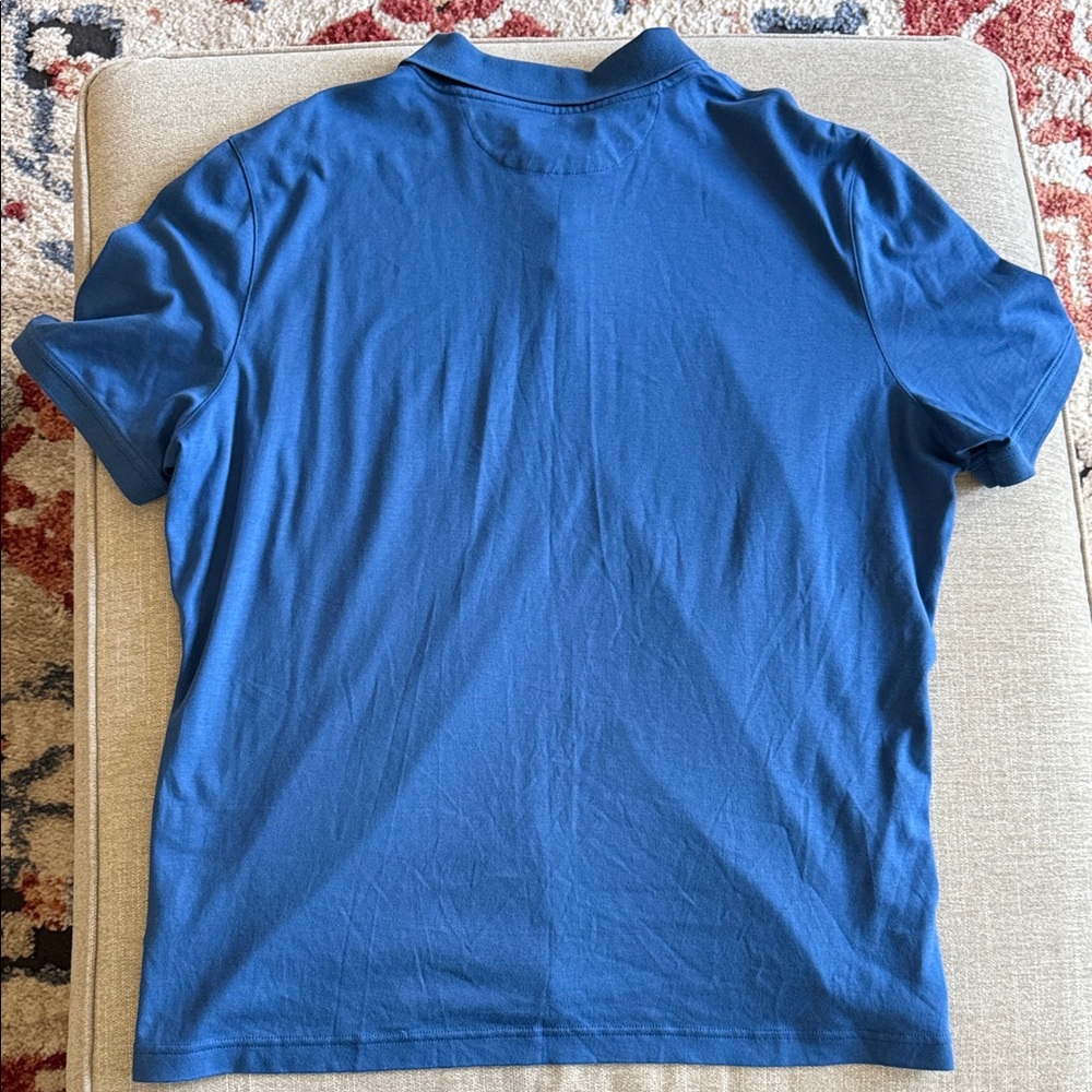 Banana Republic Cobalt Blue Polo Shirt - Picture 4 of 4